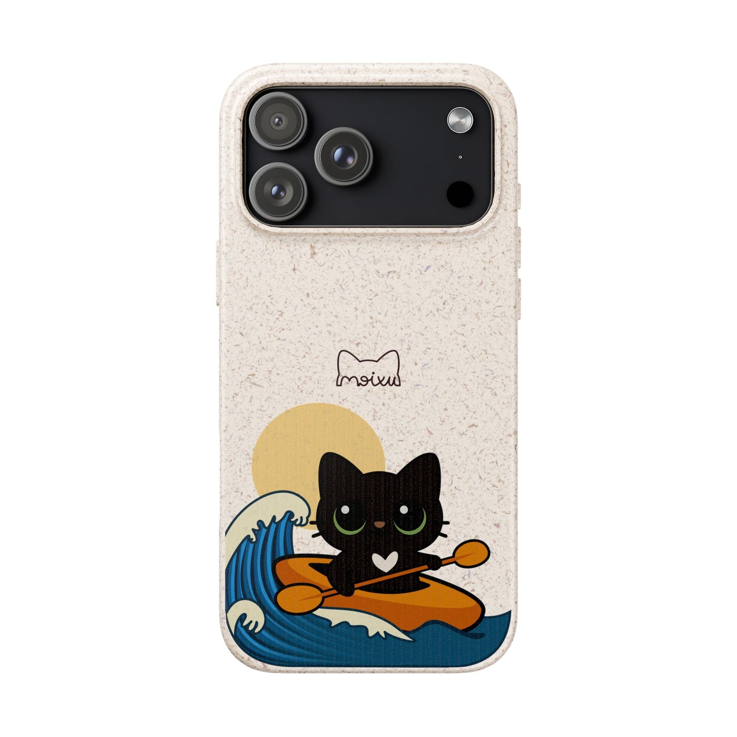 Funda iPhone 11–17 | Carcasa Sostenible Biodegradable para iPhone | “Kayak”