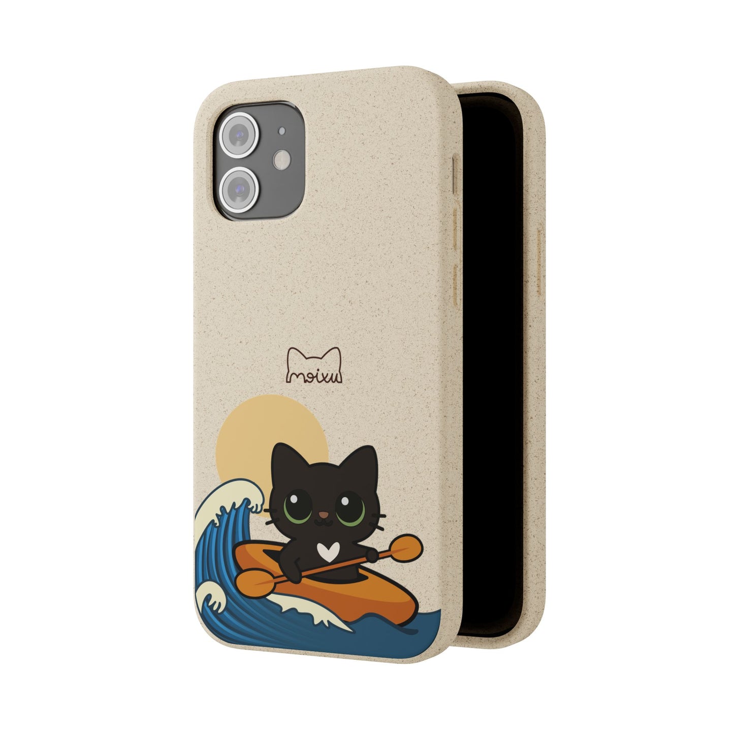 Funda iPhone 11–17 | Carcasa Sostenible Biodegradable para iPhone | “Kayak”