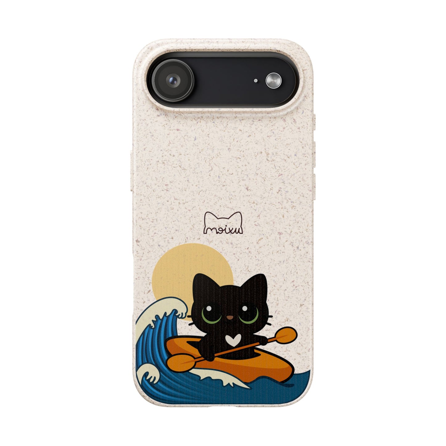 Funda iPhone 11–17 | Carcasa Sostenible Biodegradable para iPhone | “Kayak”