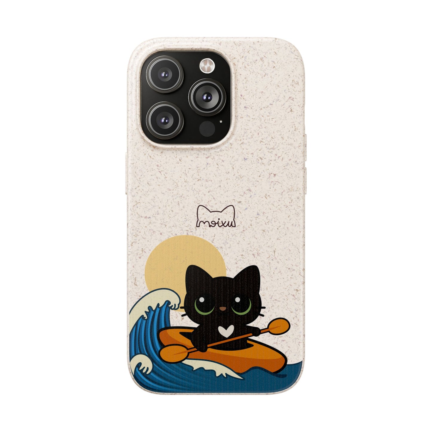 Funda iPhone 11–17 | Carcasa Sostenible Biodegradable para iPhone | “Kayak”