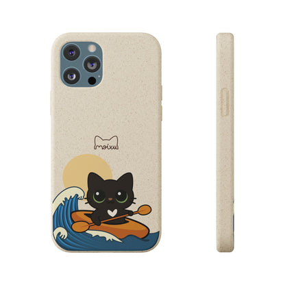 Funda iPhone 11–17 | Carcasa Sostenible Biodegradable para iPhone | “Kayak”