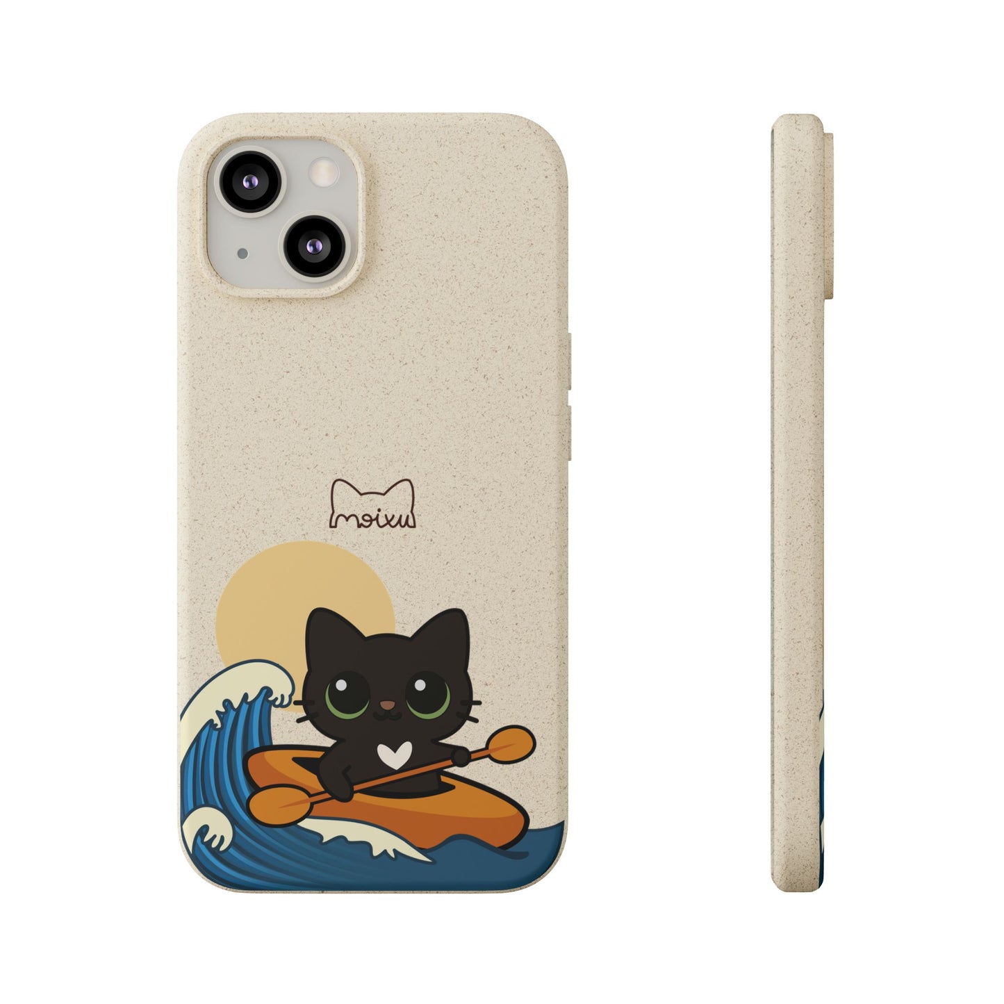 Funda iPhone 11–17 | Carcasa Sostenible Biodegradable para iPhone | “Kayak”