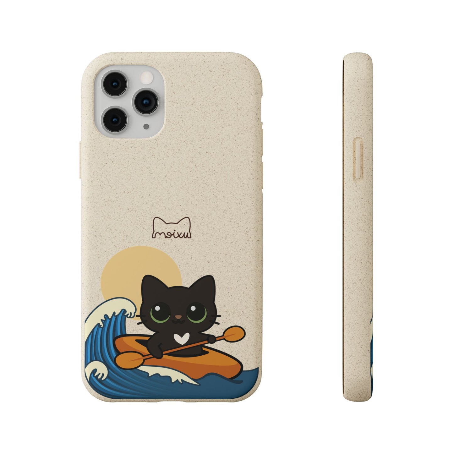 Funda iPhone 11–17 | Carcasa Sostenible Biodegradable para iPhone | “Kayak”