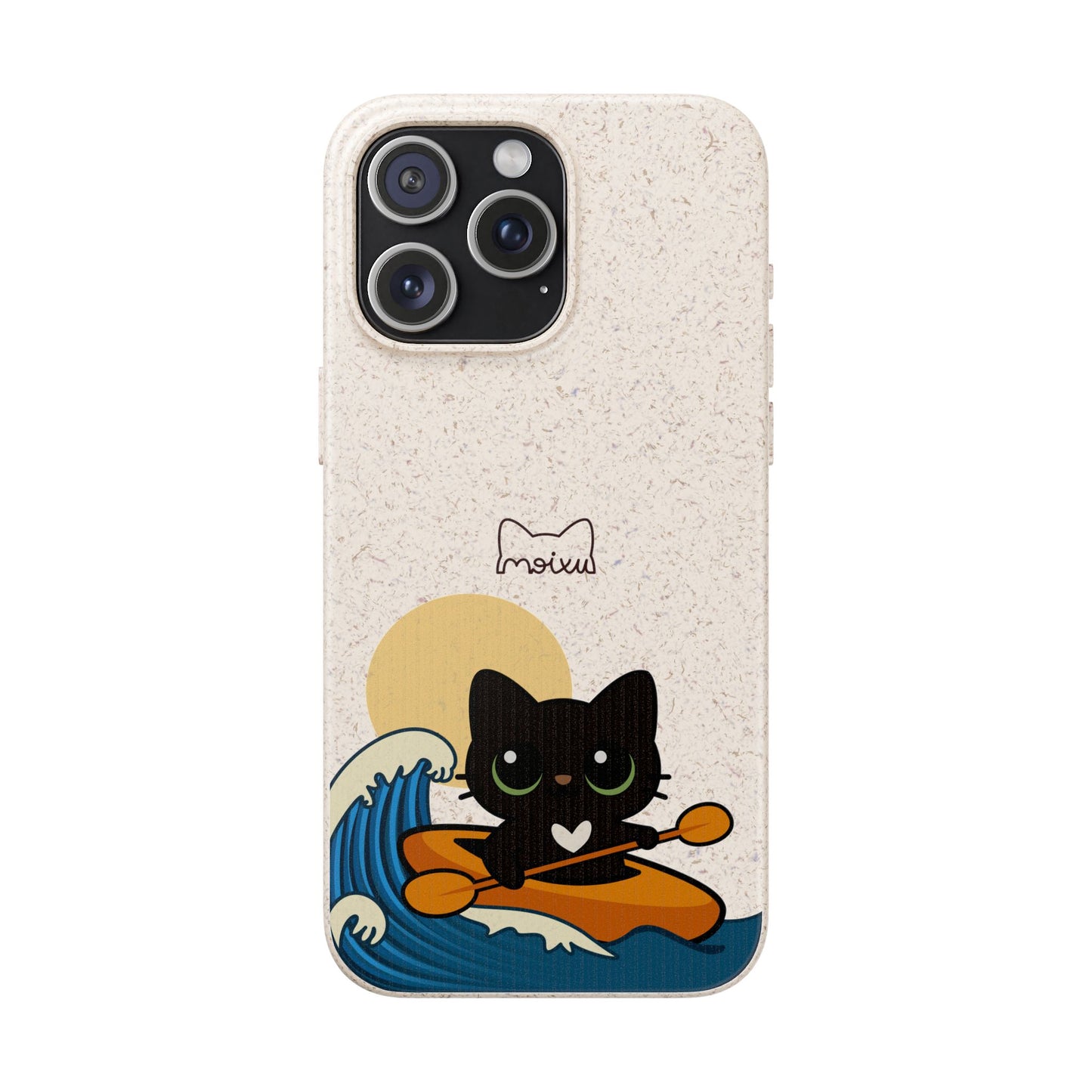 Funda iPhone 11–17 | Carcasa Sostenible Biodegradable para iPhone | “Kayak”