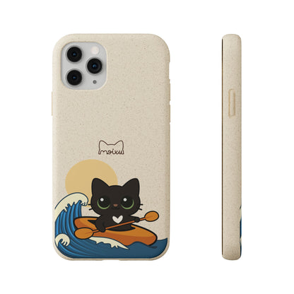 Funda iPhone 11–17 | Carcasa Sostenible Biodegradable para iPhone | “Kayak”