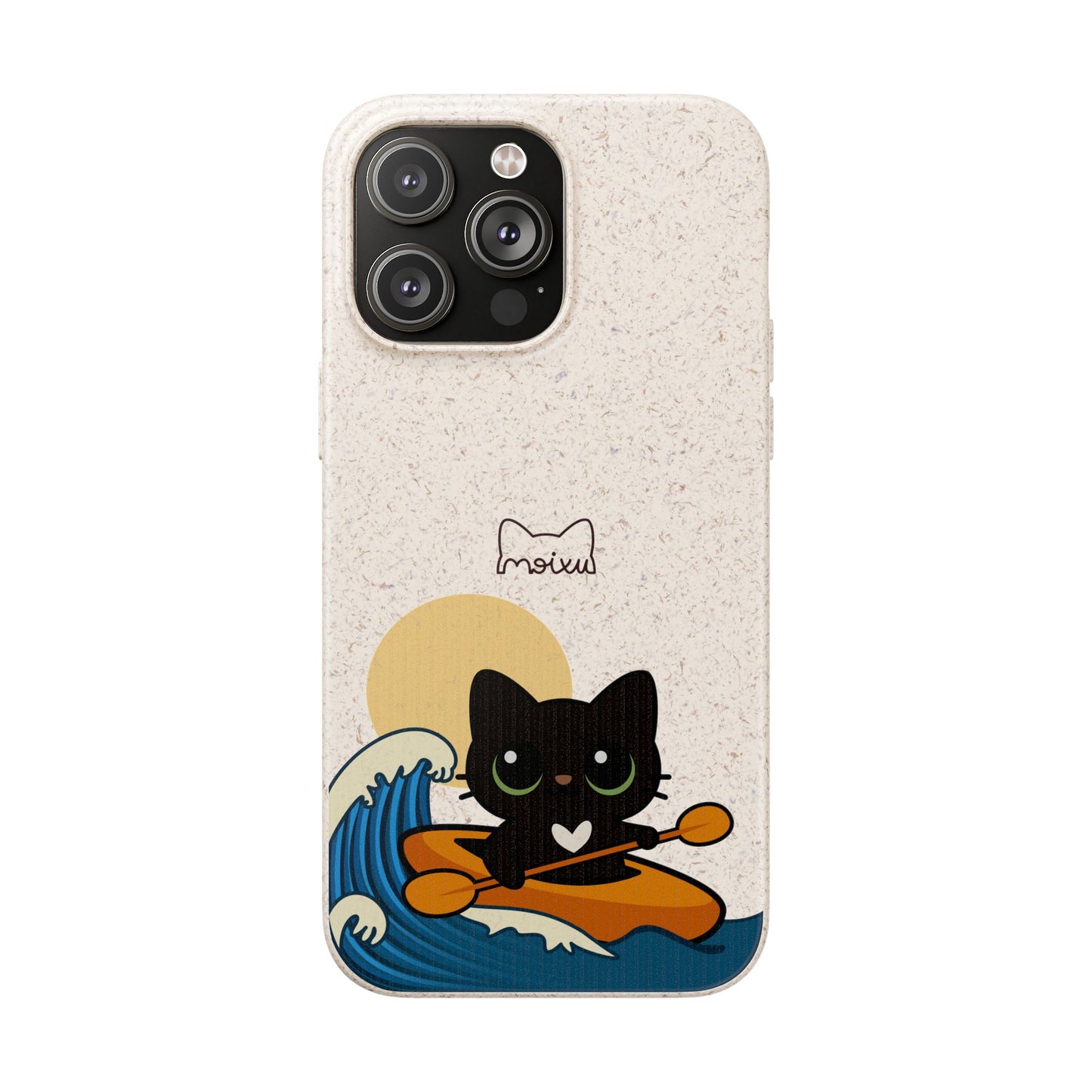 Funda iPhone 11–17 | Carcasa Sostenible Biodegradable para iPhone | “Kayak”