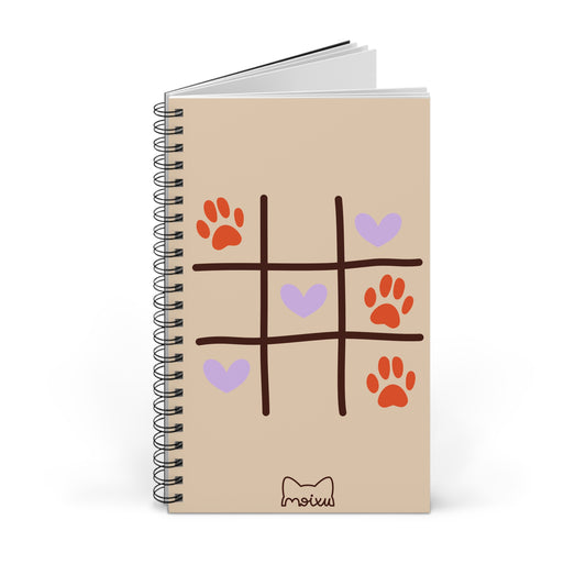 Libreta “Tic-Tac-Cat” (Smooth Spread)