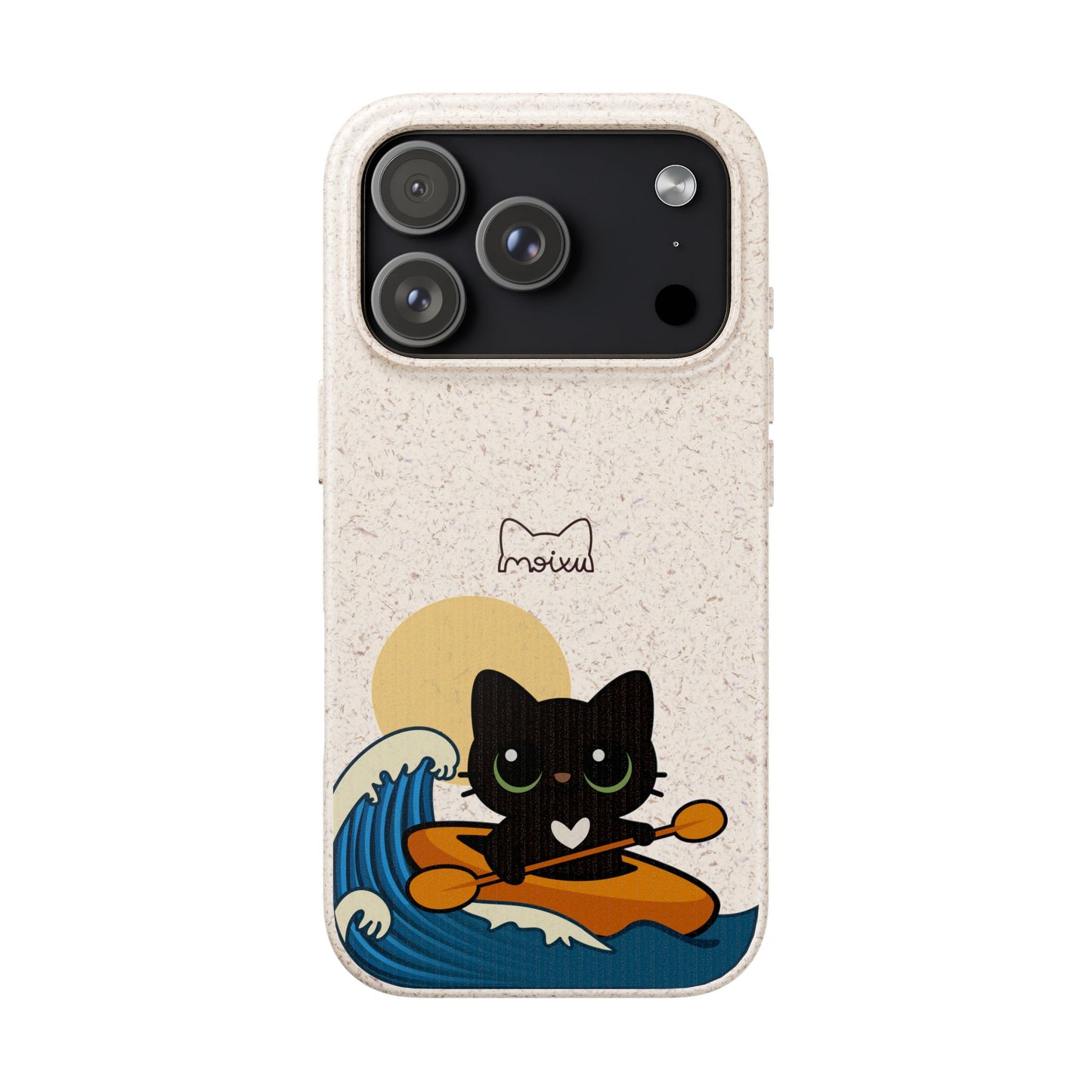 Funda iPhone 11–17 | Carcasa Sostenible Biodegradable para iPhone | “Kayak”