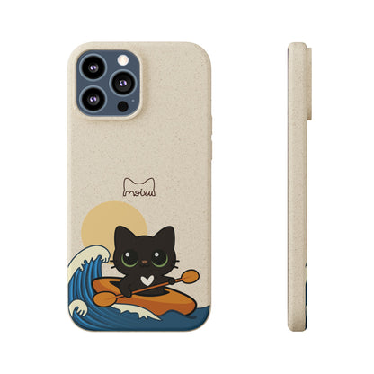 Funda iPhone 11–17 | Carcasa Sostenible Biodegradable para iPhone | “Kayak”