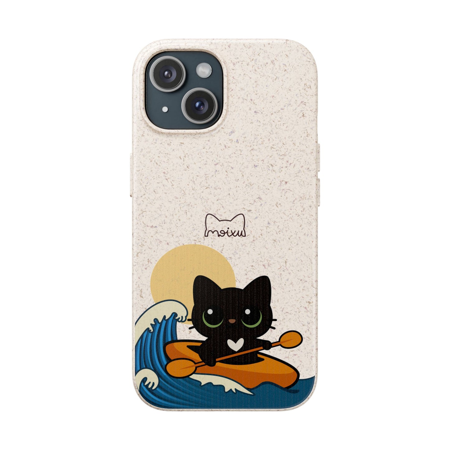 Funda iPhone 11–17 | Carcasa Sostenible Biodegradable para iPhone | “Kayak”