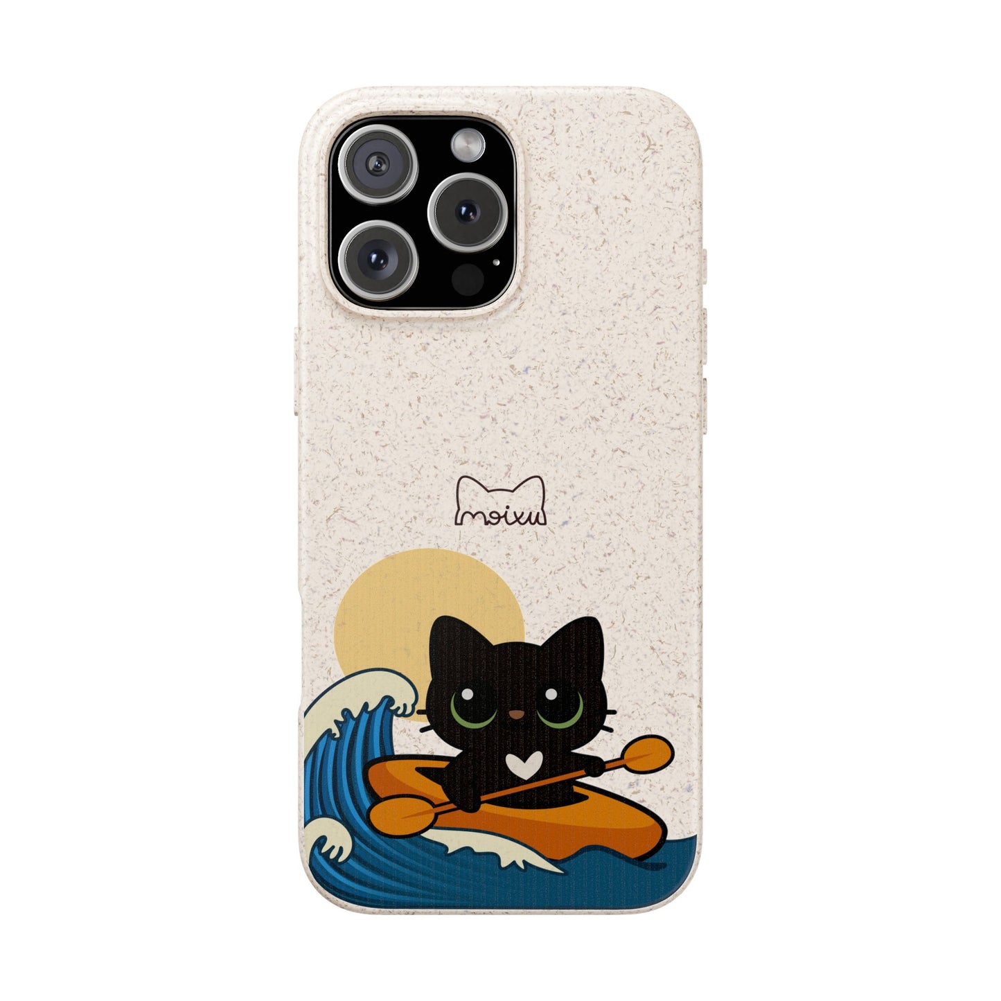 Funda iPhone 11–17 | Carcasa Sostenible Biodegradable para iPhone | “Kayak”